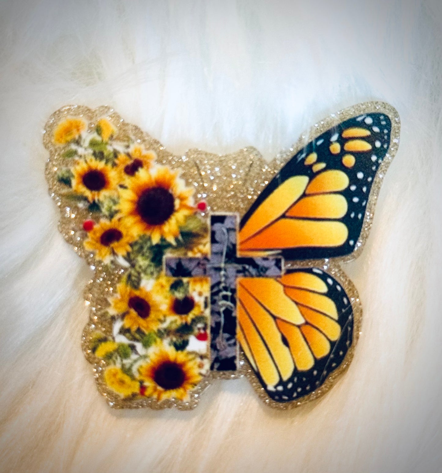 Sunflowers and Butterflies