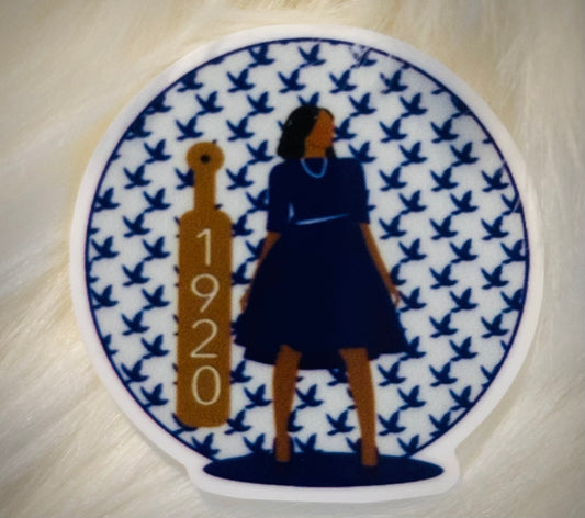 1920 Lady in Blue