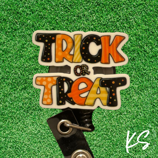 Trick or Treat Badge Reel