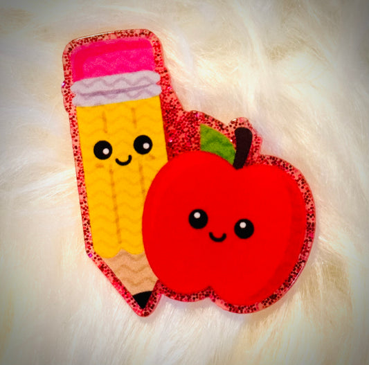 Pencil and Apple