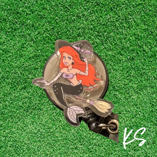 Ariel Witch Badge Reel