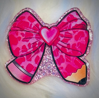 Heart Pencil Bow
