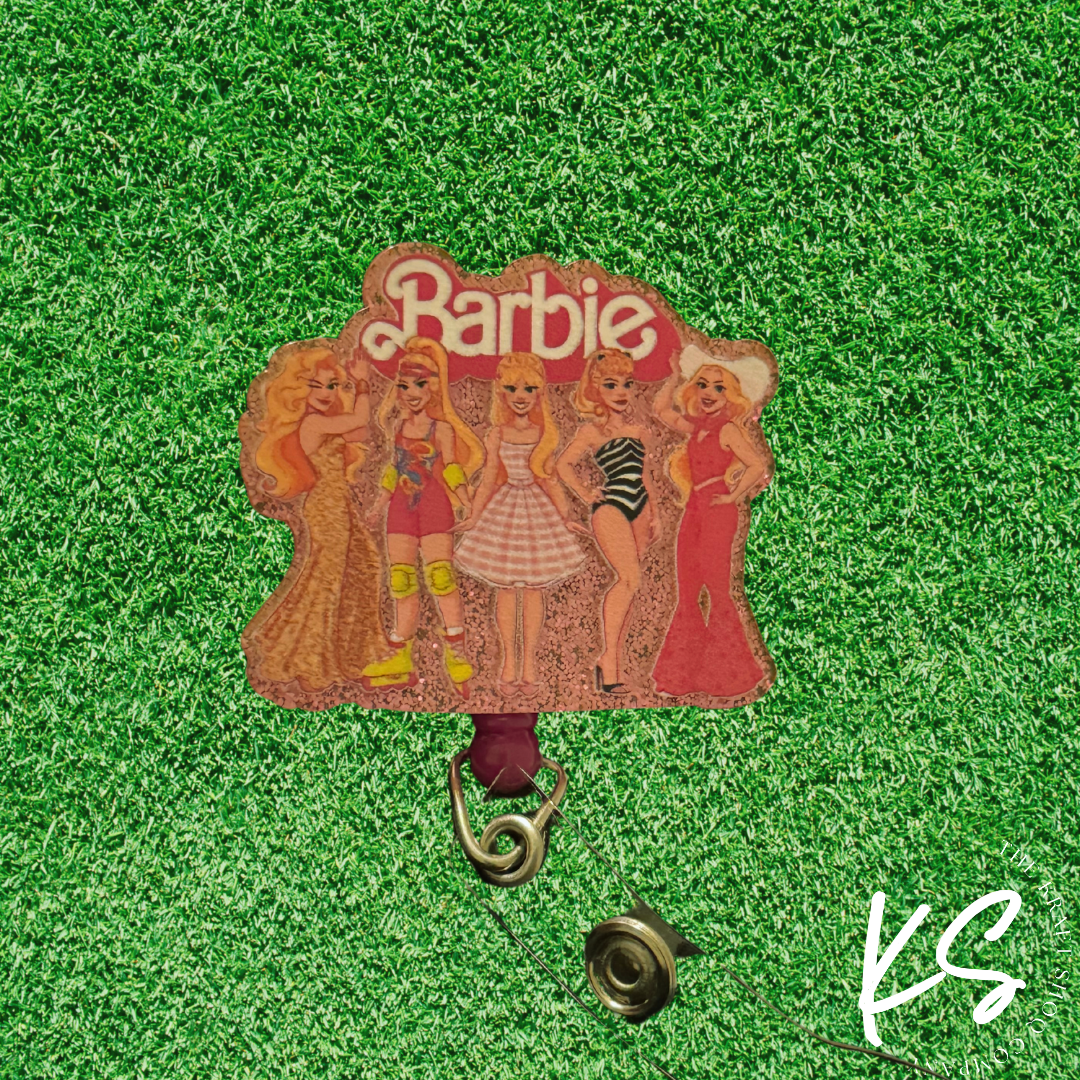 Barbie Badge Reel